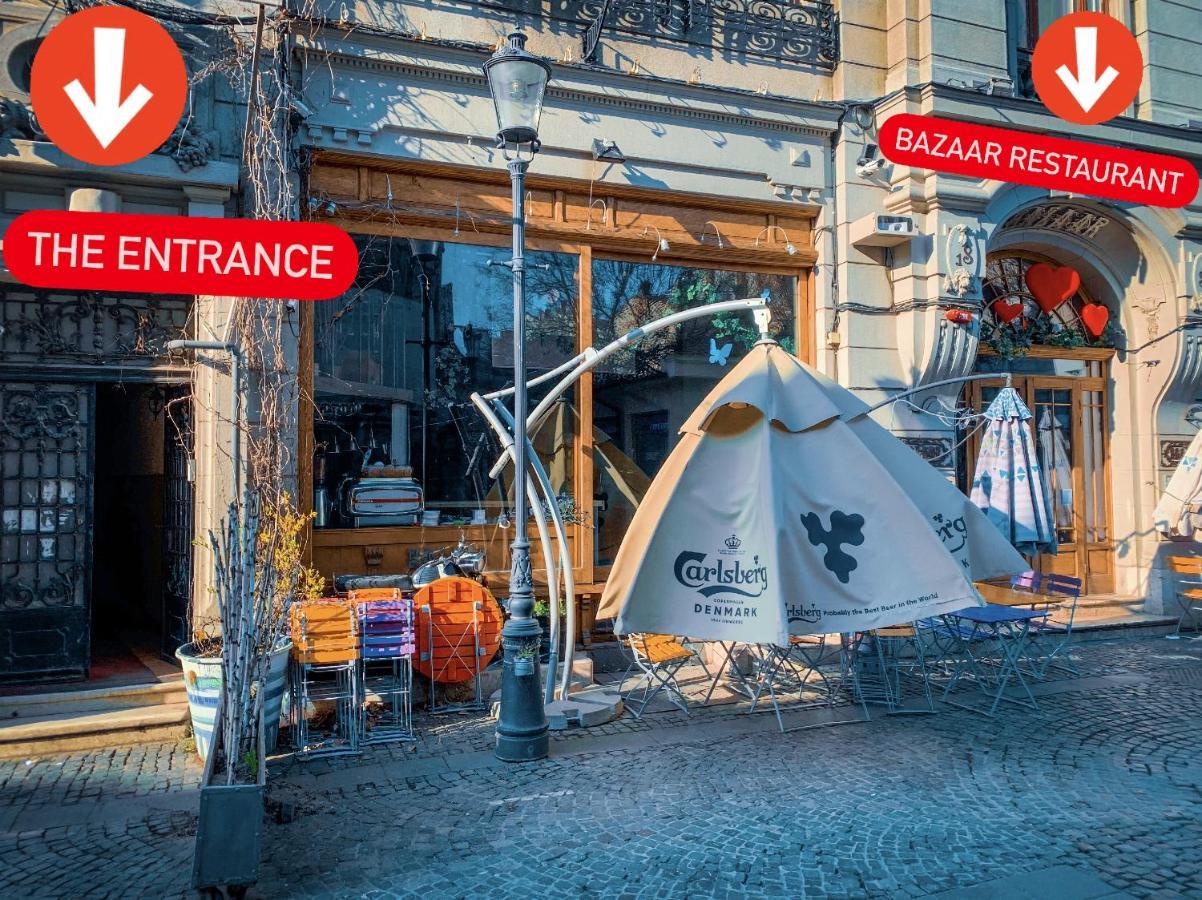 ブカレストCool Flat With Hot Tub In The Old Townアパートメント エクステリア 写真